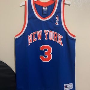 New York Knicks/John Starks Champion Jersey Sz44